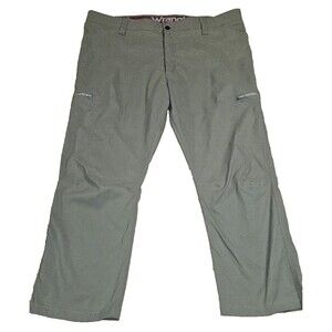 Wrangler Pants Mens 42x30 High Rise Nylon Straight Leg Hiking Cargo 10NW788FR